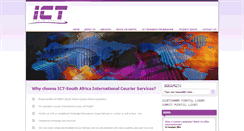 Desktop Screenshot of ict-sa.co.za